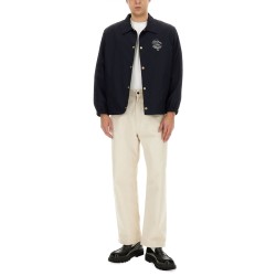 VIGNES SLOGAN PRINT JACKET