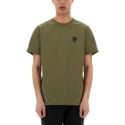 T-SHIRT WITH LOGO PATCH