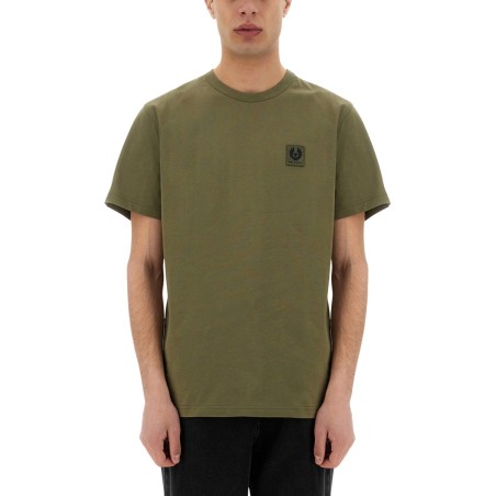 T-SHIRT WITH LOGO PATCH