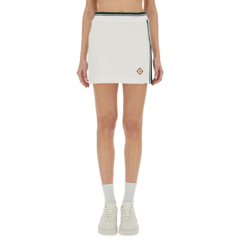 KNIT MINISKIRT