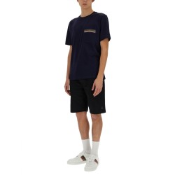 STRIPES LOGO POCKET T-SHIRT