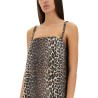 DRESS WITH ANIMAL PATTERN