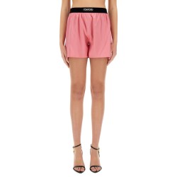 SHORTS IN SATIN