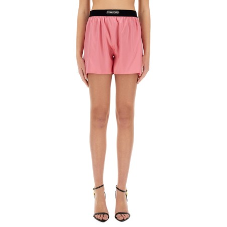SHORTS IN SATIN