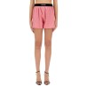 SHORTS IN SATIN