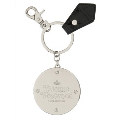LEATHER "ORB" KEYCHAIN