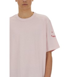 T-SHIRT WITH EMBROIDERY PS HAPPY