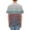 DEGRADÉ FLAMED COTTON T-SHIRT