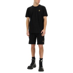T-SHIRT WITH LOGO PATCH