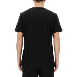 T-SHIRT WITH LOGO PATCH