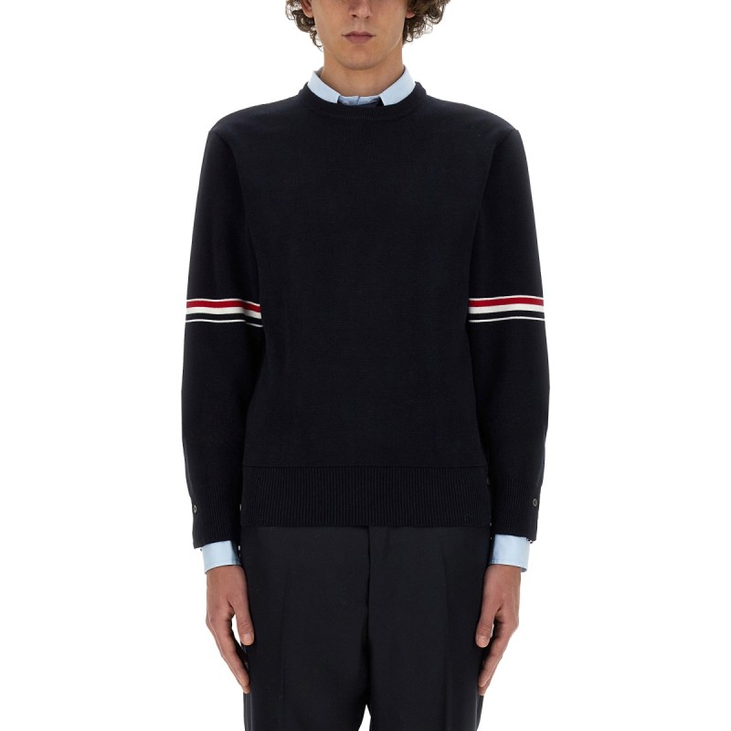 COTTON JERSEY WITH RWB STRIPE