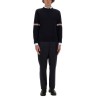 COTTON JERSEY WITH RWB STRIPE