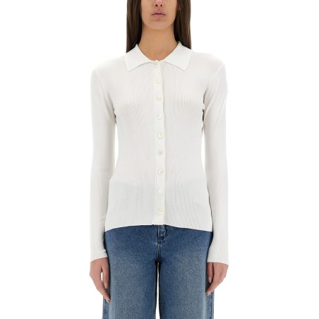 RIBBED CARDIGAN