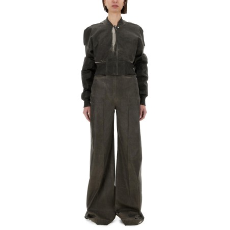 CROPPED BOMBER JACKET "FLIGHT JKT"