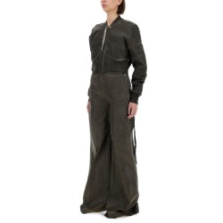 CROPPED BOMBER JACKET "FLIGHT JKT"
