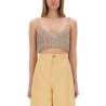 SEQUINED TRICOT TOP