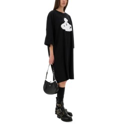 "HALFTONE ORB ISLA" T-SHIRT DRESS