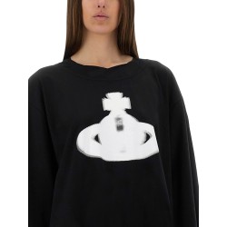 "HALFTONE ORB ISLA" T-SHIRT DRESS