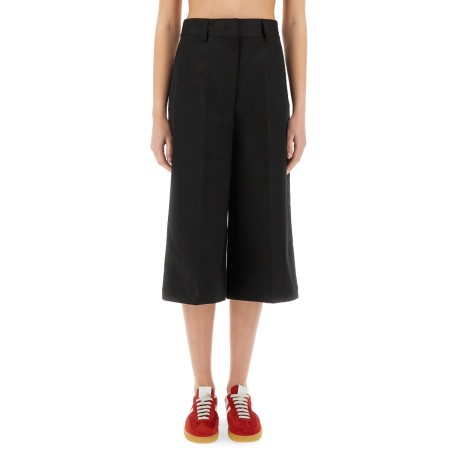 "WIDE-LEG" MIDI PANTS