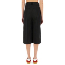 "WIDE-LEG" MIDI PANTS