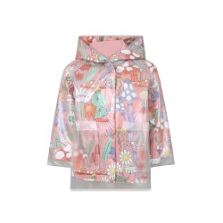 WATERPROOF JACKET WITH ALL-OVER PRINT