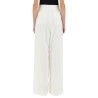 COTTON PLEATED PANTS