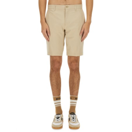 SLIM FIT BERMUDA SHORTS