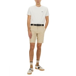 SLIM FIT BERMUDA SHORTS