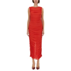 LONG DRESS WITH DRAPE