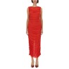 LONG DRESS WITH DRAPE