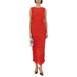 LONG DRESS WITH DRAPE
