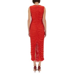 LONG DRESS WITH DRAPE