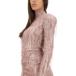 MINI DRESS WITH BANGS