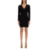 JERSEY DRESS WITH DROP OPENING