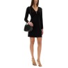 JERSEY DRESS WITH DROP OPENING