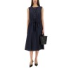 BUTTON MIDI DRESS