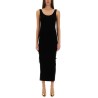STRETCH WOOL BLEND CAMISOLE DRESS