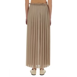 LONG PLEATED SKIRT