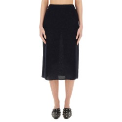 COTTON AND LINEN SKIRT