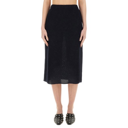 COTTON AND LINEN SKIRT