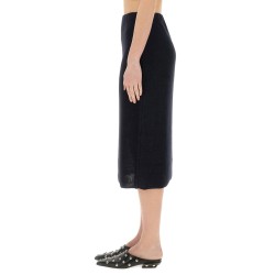 COTTON AND LINEN SKIRT