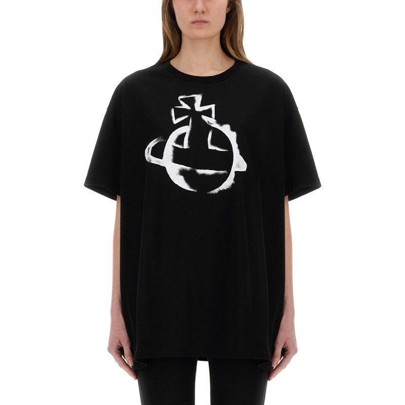 "STENCIL ORB" OVERSIZED T-SHIRT