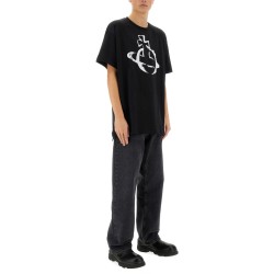 "STENCIL ORB" OVERSIZED T-SHIRT