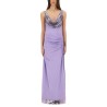 LONG DRESS WITH DRAPE