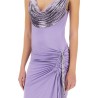 LONG DRESS WITH DRAPE