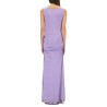 LONG DRESS WITH DRAPE