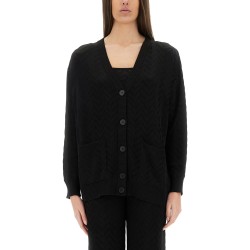 CHEVRON PATTERN CARDIGAN