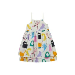 ALL-OVER PRINT DRESS