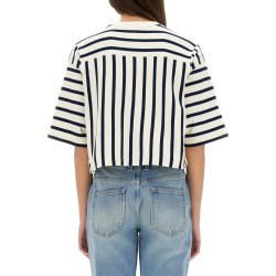STRIPED BASEBALL T-SHIRT
