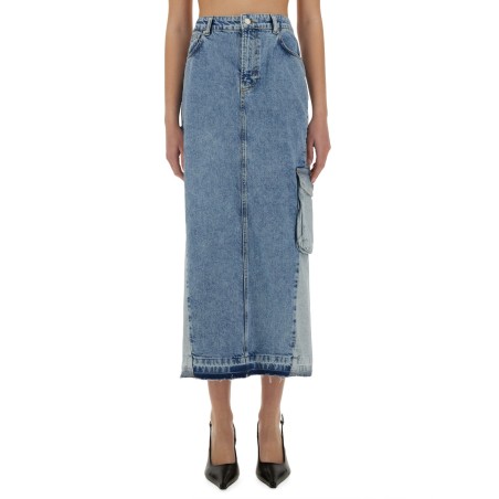 LONG DENIM SKIRT